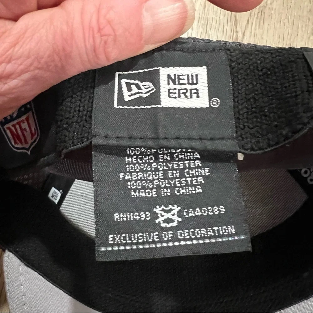 NFL New Era LA Rams blue & gray sports hat, Child Youth, 39 Thirty, 3D ram head.